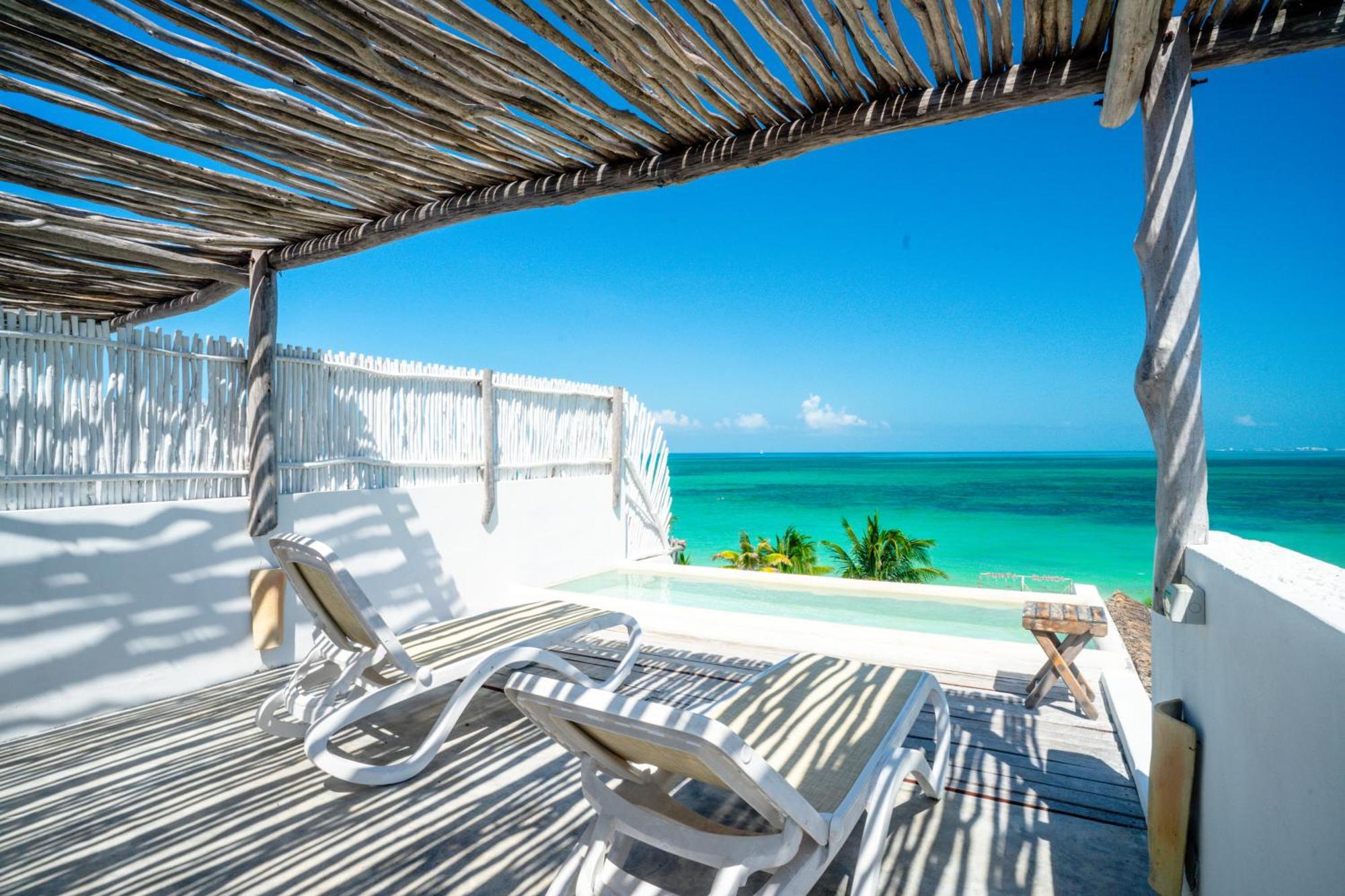 Punta Blanca Beach House Cancún Habitación foto