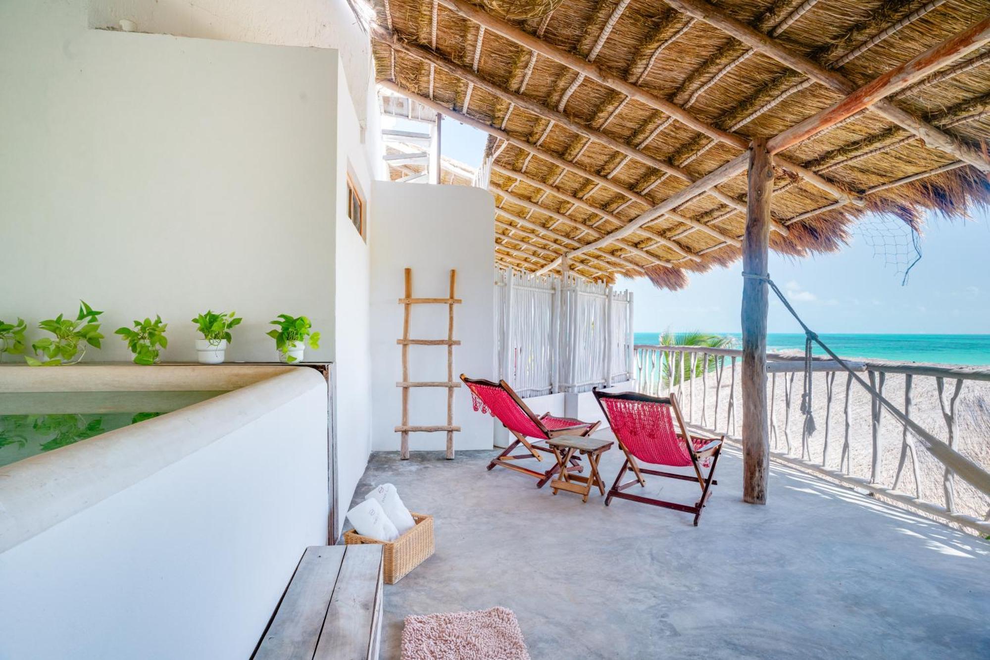 Punta Blanca Beach House Cancún Habitación foto